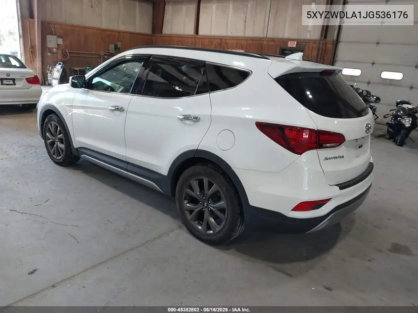 2018 Hyundai Santa Fe Sport 2.0T Ultimate VIN: 5XYZWDLA1JG536176 Lot: 45382802