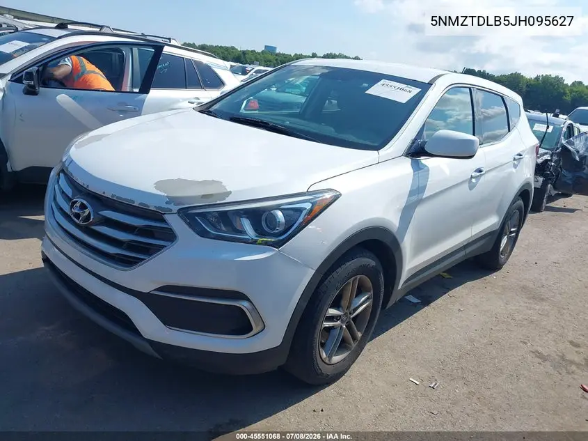 2018 Hyundai Santa Fe Sport 2.4L VIN: 5NMZTDLB5JH095627 Lot: 45551068
