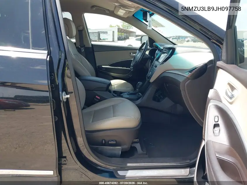 2018 Hyundai Santa Fe Sport 2.4L VIN: 5NMZU3LB9JH097758 Lot: 45674392