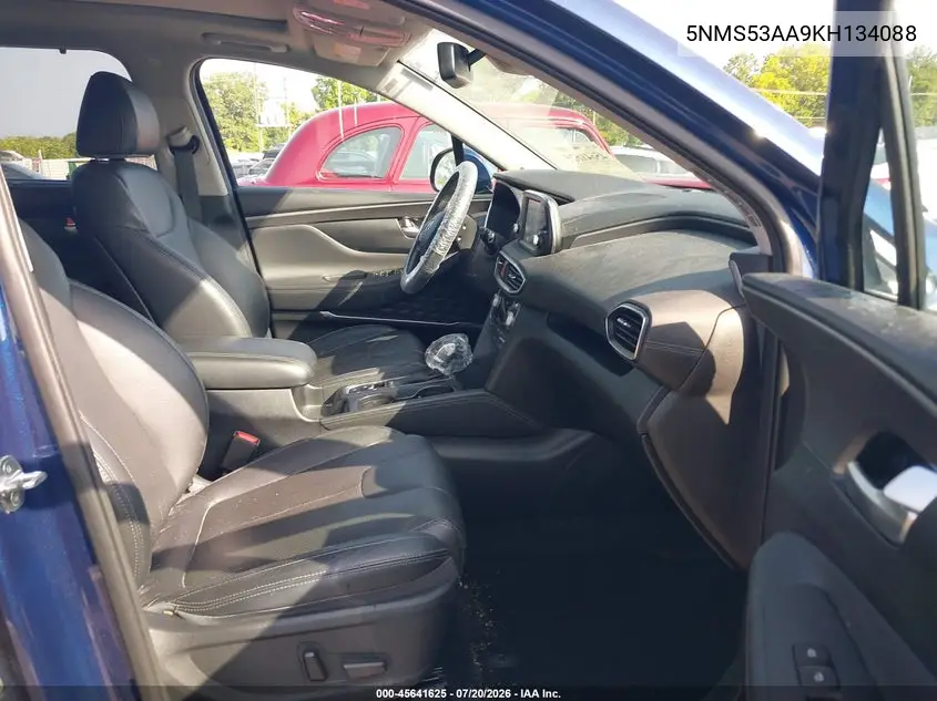 2019 Hyundai Santa Fe Limited 2.0T VIN: 5NMS53AA9KH134088 Lot: 45641625