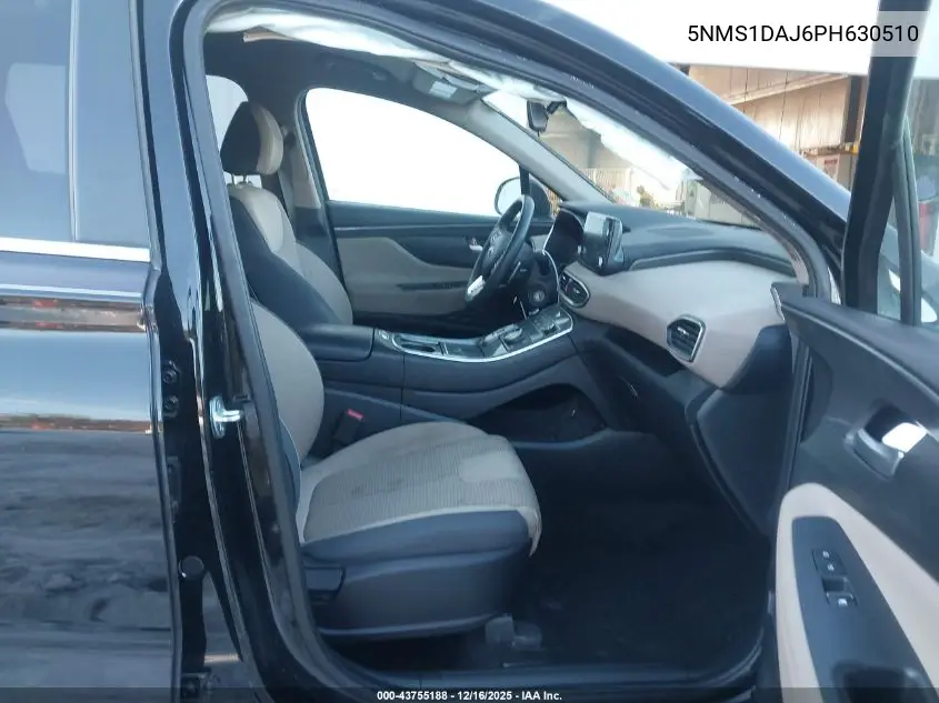 5NMS1DAJ6PH630510 2023 Hyundai Santa Fe Se