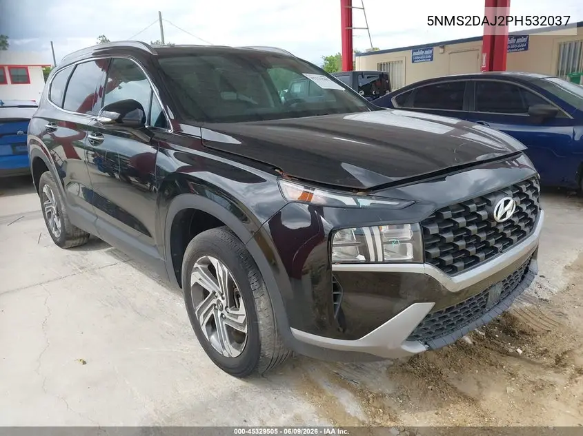 2023 Hyundai Santa Fe Sel VIN: 5NMS2DAJ2PH532037 Lot: 45329505