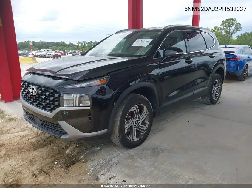 2023 Hyundai Santa Fe Sel VIN: 5NMS2DAJ2PH532037 Lot: 45329505
