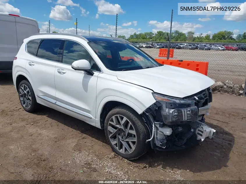 2023 Hyundai Santa Fe Calligraphy VIN: 5NMS5DAL7PH629226 Lot: 45406338