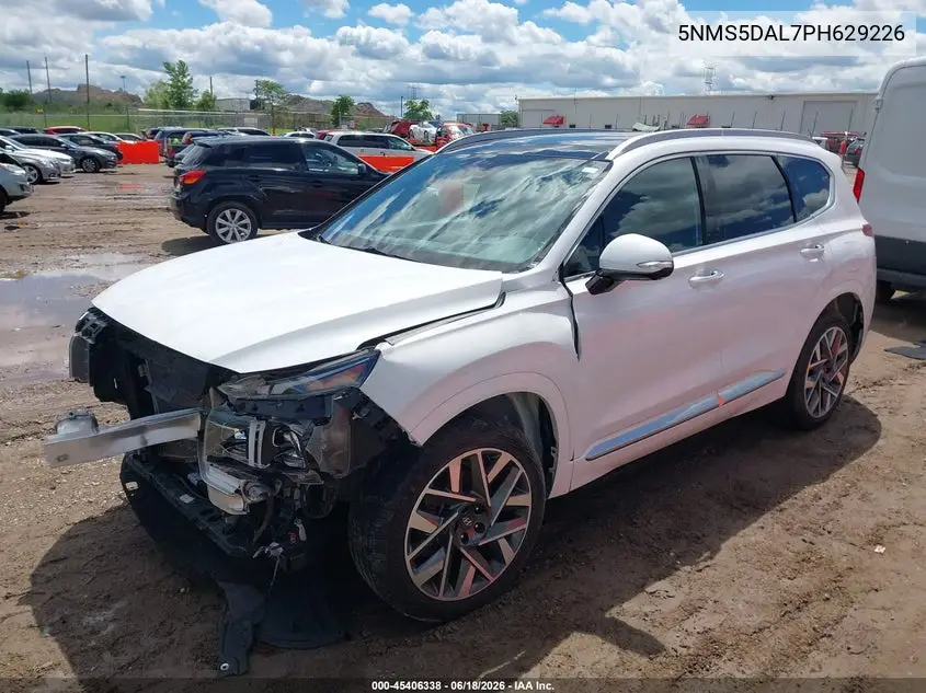 2023 Hyundai Santa Fe Calligraphy VIN: 5NMS5DAL7PH629226 Lot: 45406338