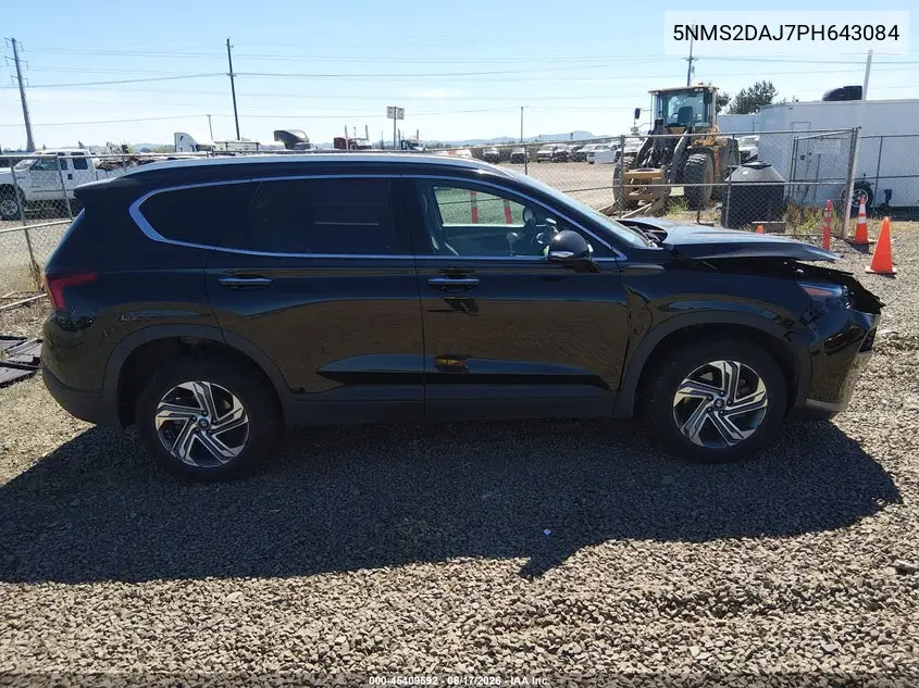 2023 Hyundai Santa Fe Sel VIN: 5NMS2DAJ7PH643084 Lot: 45409592