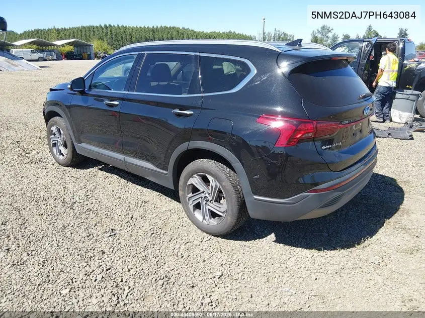2023 Hyundai Santa Fe Sel VIN: 5NMS2DAJ7PH643084 Lot: 45409592
