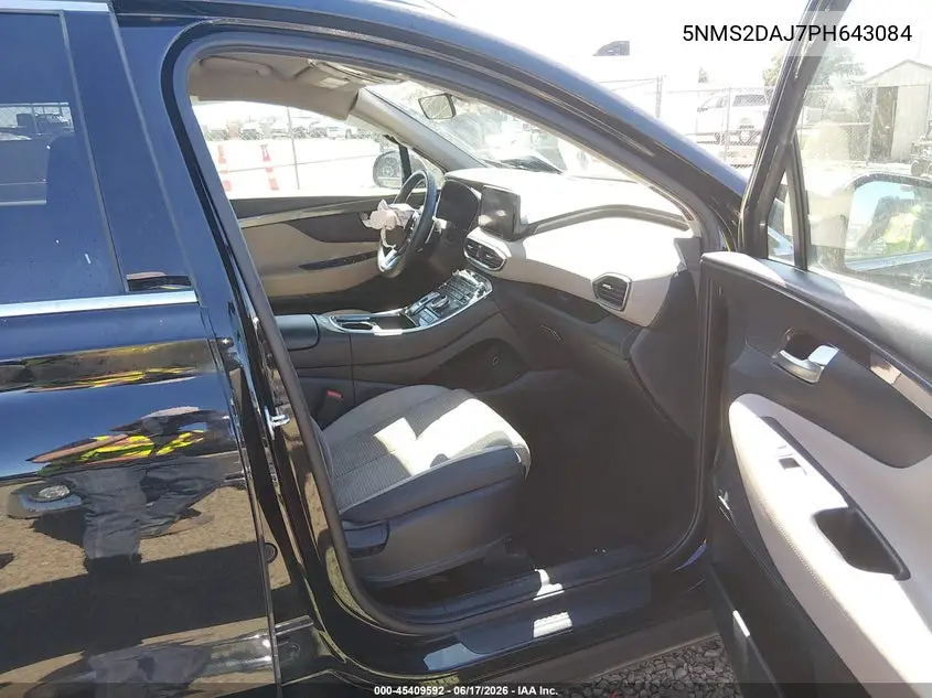 2023 Hyundai Santa Fe Sel VIN: 5NMS2DAJ7PH643084 Lot: 45409592