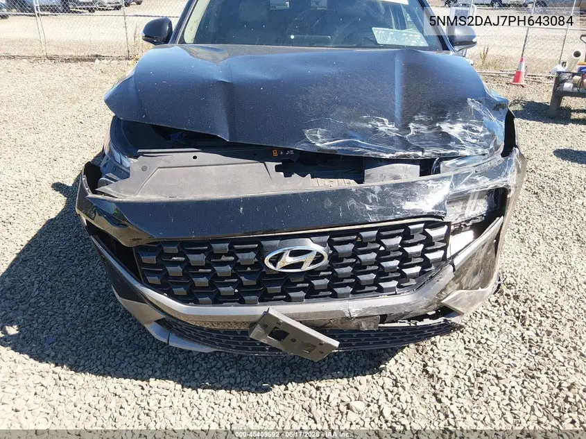 2023 Hyundai Santa Fe Sel VIN: 5NMS2DAJ7PH643084 Lot: 45409592