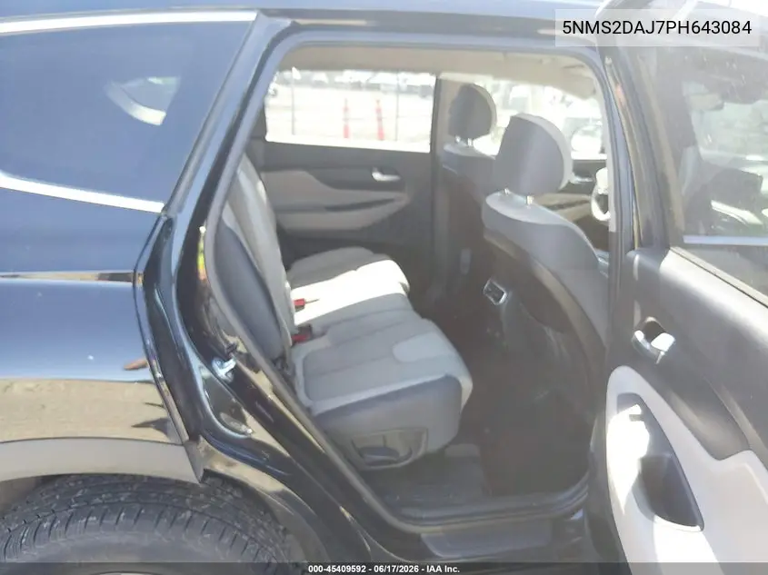 2023 Hyundai Santa Fe Sel VIN: 5NMS2DAJ7PH643084 Lot: 45409592