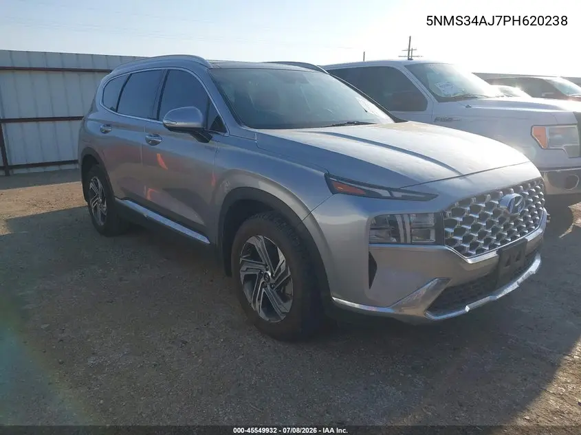 2023 Hyundai Santa Fe Sel VIN: 5NMS34AJ7PH620238 Lot: 45549932