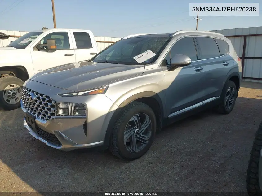 2023 Hyundai Santa Fe Sel VIN: 5NMS34AJ7PH620238 Lot: 45549932