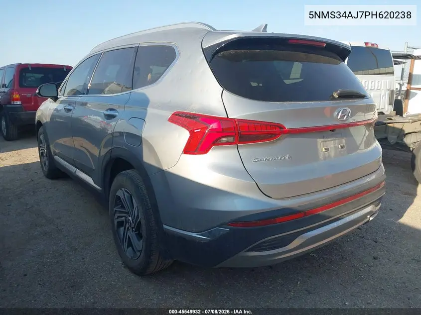 2023 Hyundai Santa Fe Sel VIN: 5NMS34AJ7PH620238 Lot: 45549932