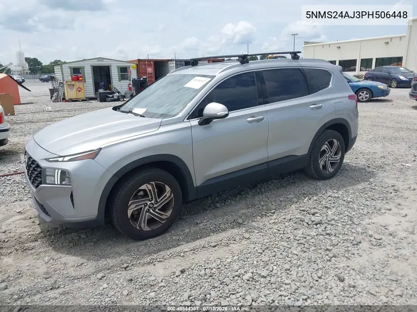 2023 Hyundai Santa Fe Sel VIN: 5NMS24AJ3PH506448 Lot: 45554357