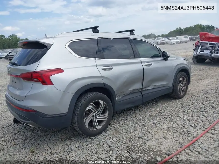 2023 Hyundai Santa Fe Sel VIN: 5NMS24AJ3PH506448 Lot: 45554357