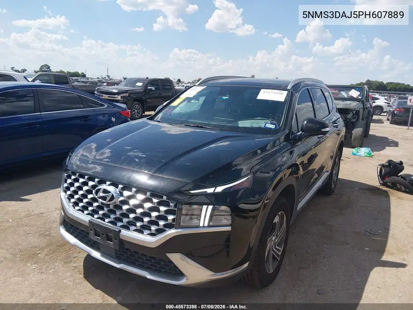 2023 Hyundai Santa Fe Sel VIN: 5NMS3DAJ5PH607889 Lot: 45573398