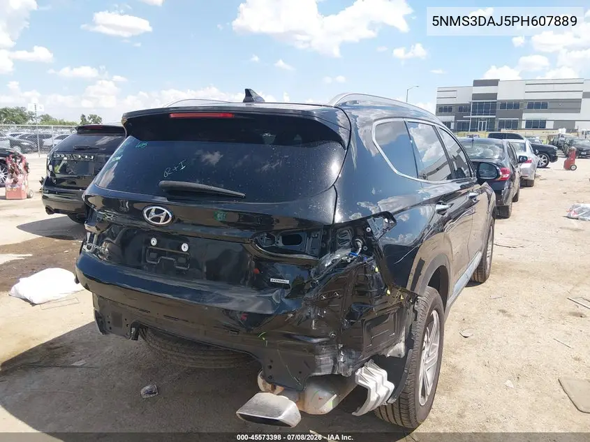 2023 Hyundai Santa Fe Sel VIN: 5NMS3DAJ5PH607889 Lot: 45573398