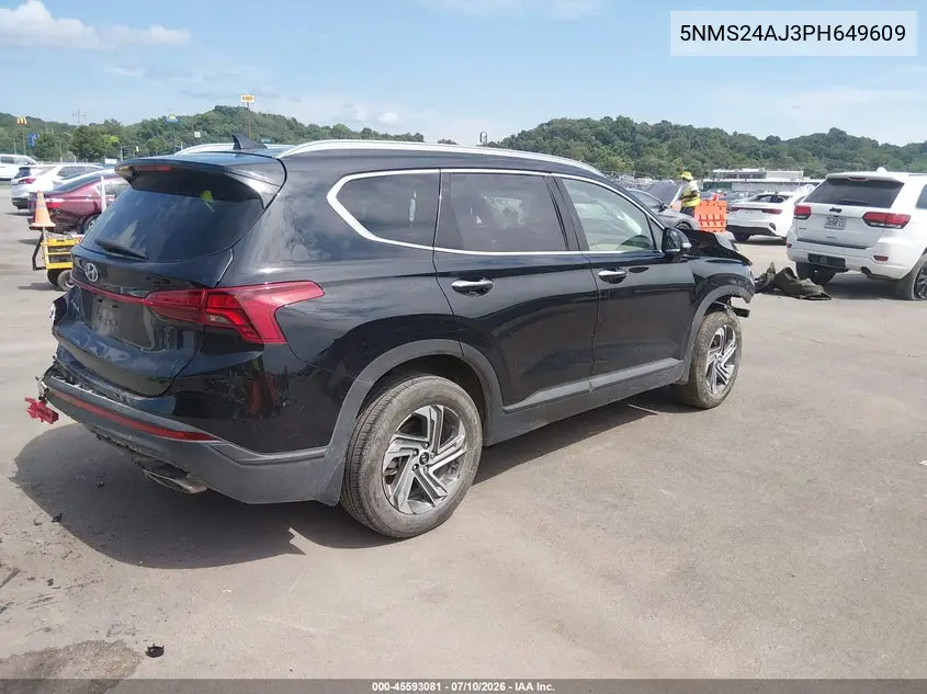 2023 Hyundai Santa Fe Sel VIN: 5NMS24AJ3PH649609 Lot: 45593081