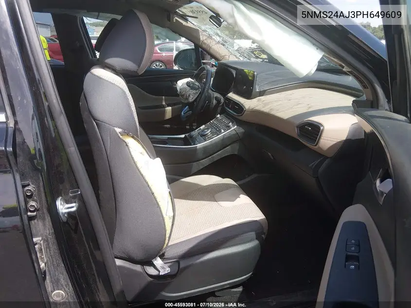 2023 Hyundai Santa Fe Sel VIN: 5NMS24AJ3PH649609 Lot: 45593081