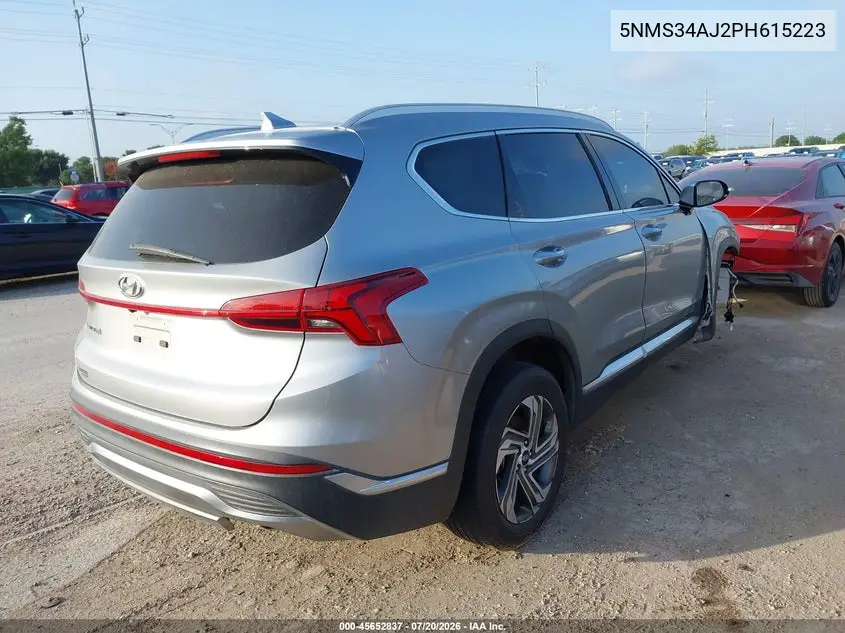 2023 Hyundai Santa Fe Sel VIN: 5NMS34AJ2PH615223 Lot: 45652837