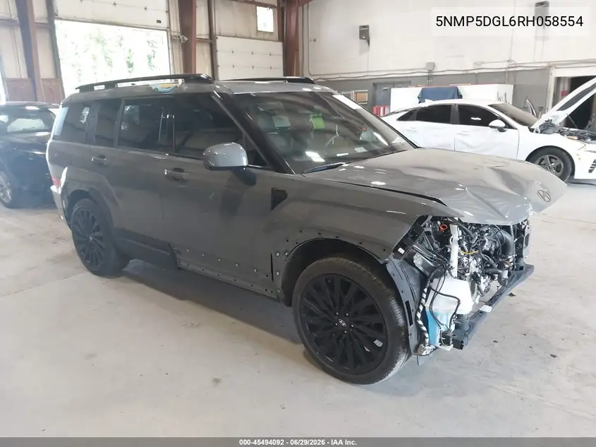 2024 Hyundai Santa Fe Calligraphy VIN: 5NMP5DGL6RH058554 Lot: 45494092