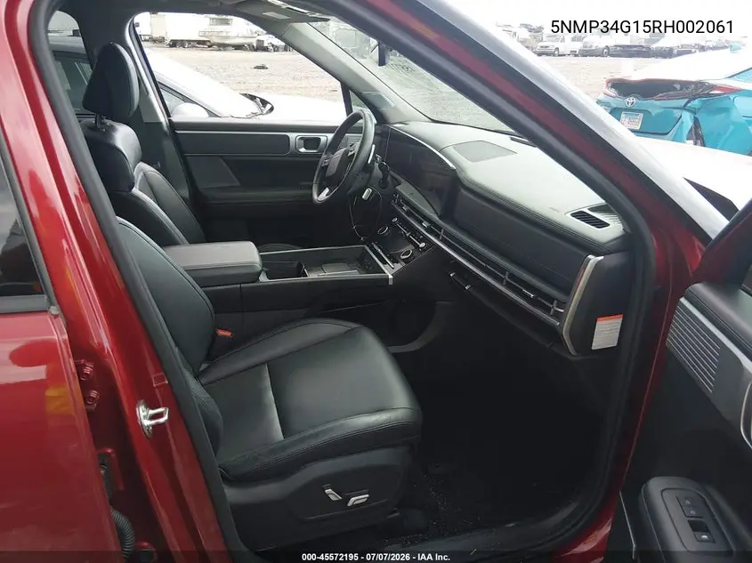 2024 Hyundai Santa Fe Hybrid Limited VIN: 5NMP34G15RH002061 Lot: 45572195