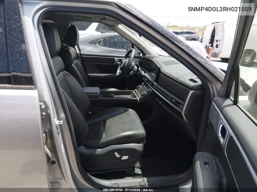 2024 Hyundai Santa Fe Limited VIN: 5NMP4DGL3RH021559 Lot: 45619788