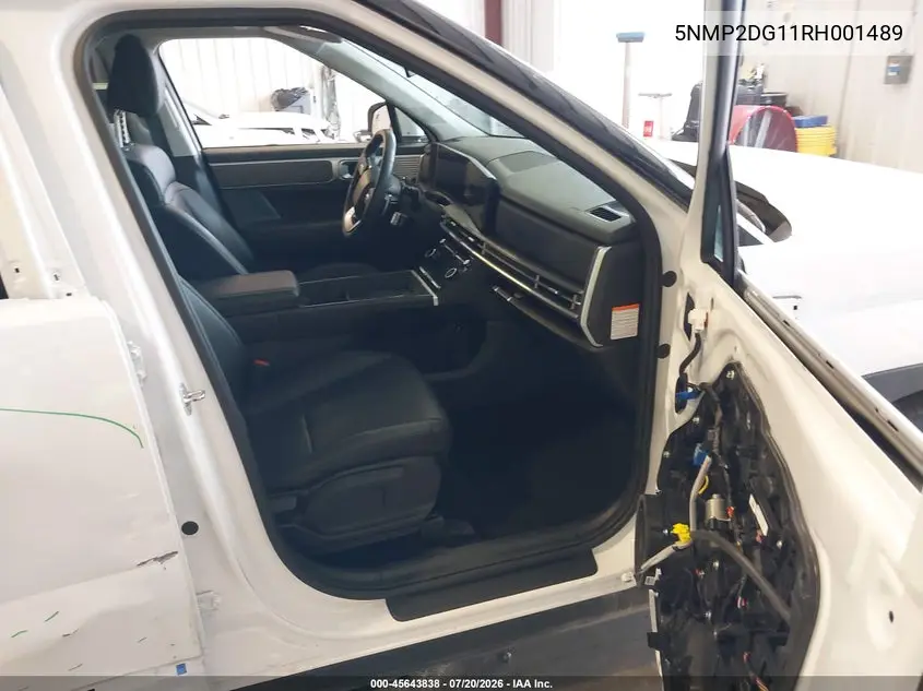 2024 Hyundai Santa Fe Hybrid Sel VIN: 5NMP2DG11RH001489 Lot: 45643838