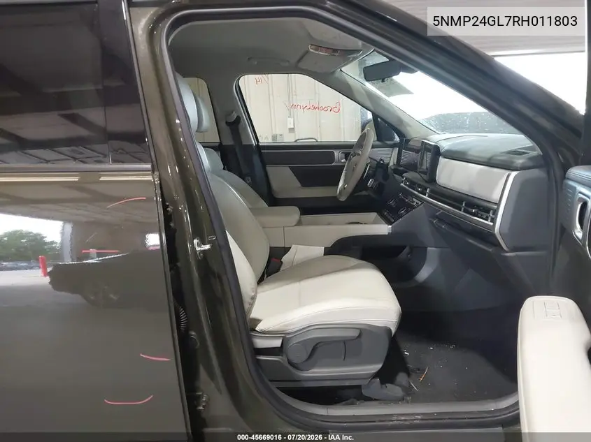 2024 Hyundai Santa Fe Sel VIN: 5NMP24GL7RH011803 Lot: 45669016