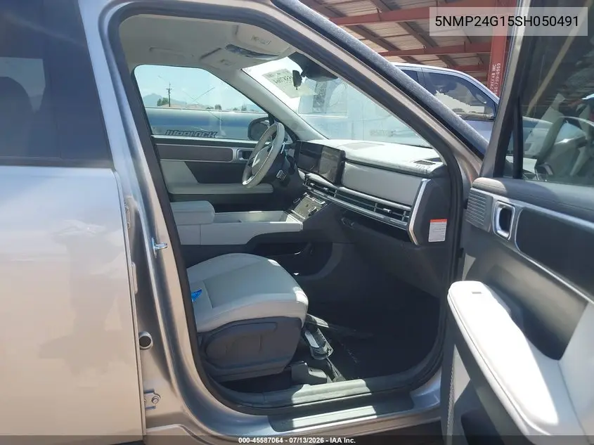 2025 Hyundai Santa Fe Hybrid Sel VIN: 5NMP24G15SH050491 Lot: 45587064