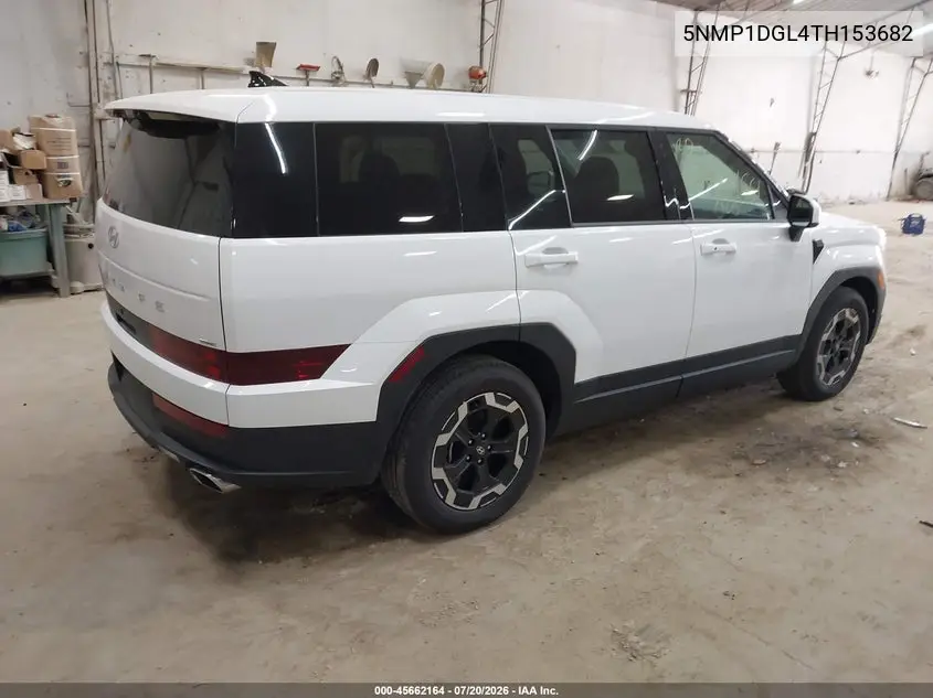 2026 Hyundai Santa Fe Se VIN: 5NMP1DGL4TH153682 Lot: 45662164