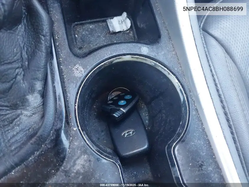 5NPEC4AC8BH088699 2011 Hyundai Sonata Limited