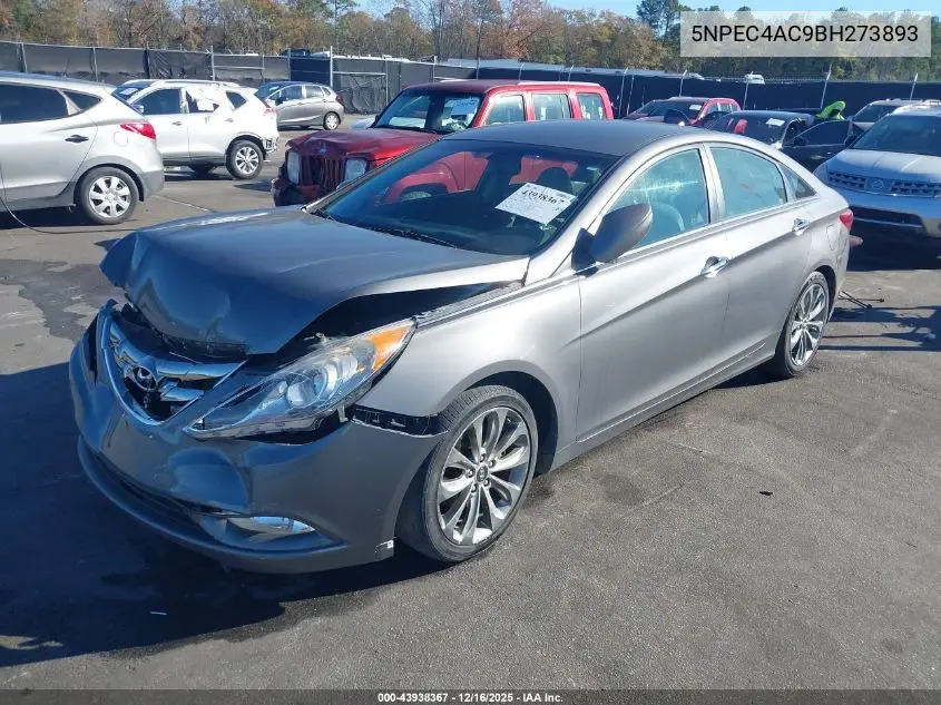 5NPEC4AC9BH273893 2011 Hyundai Sonata Se