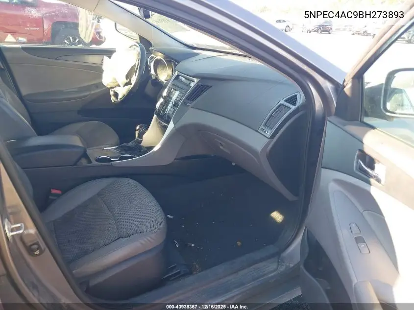 5NPEC4AC9BH273893 2011 Hyundai Sonata Se