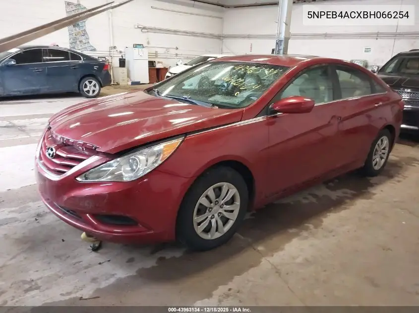 5NPEB4ACXBH066254 2011 Hyundai Sonata Gls
