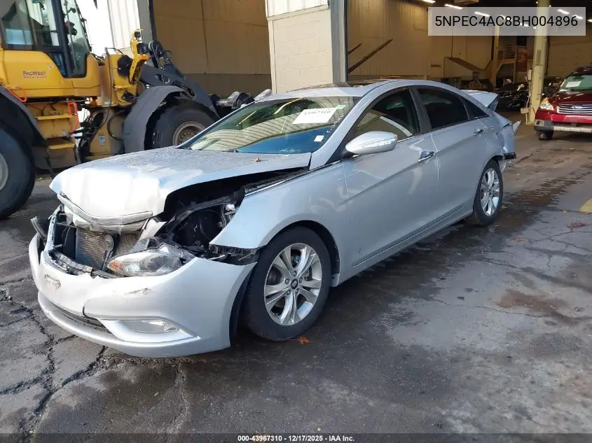 5NPEC4AC8BH004896 2011 Hyundai Sonata Limited