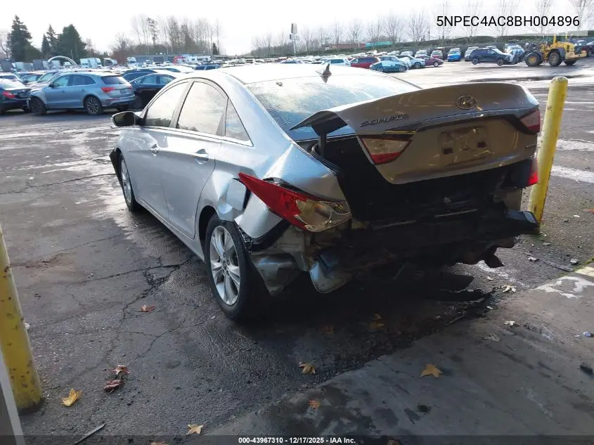 5NPEC4AC8BH004896 2011 Hyundai Sonata Limited