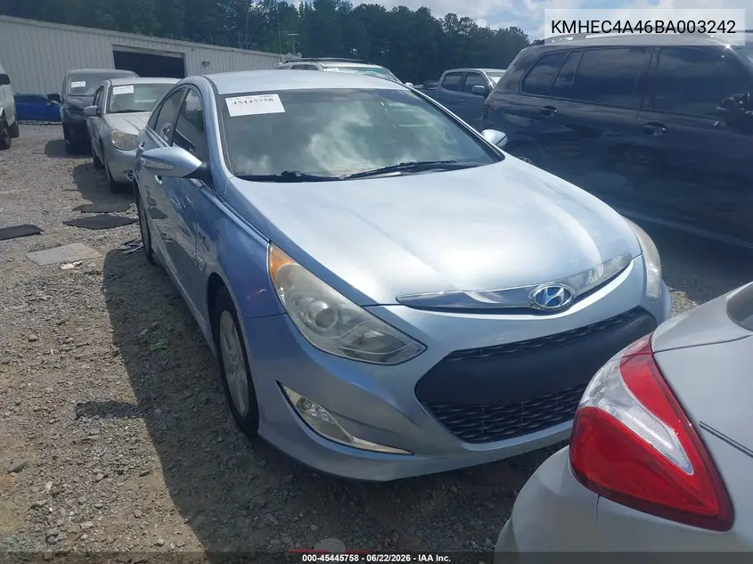 KMHEC4A46BA003242 2011 Hyundai Sonata Hybrid