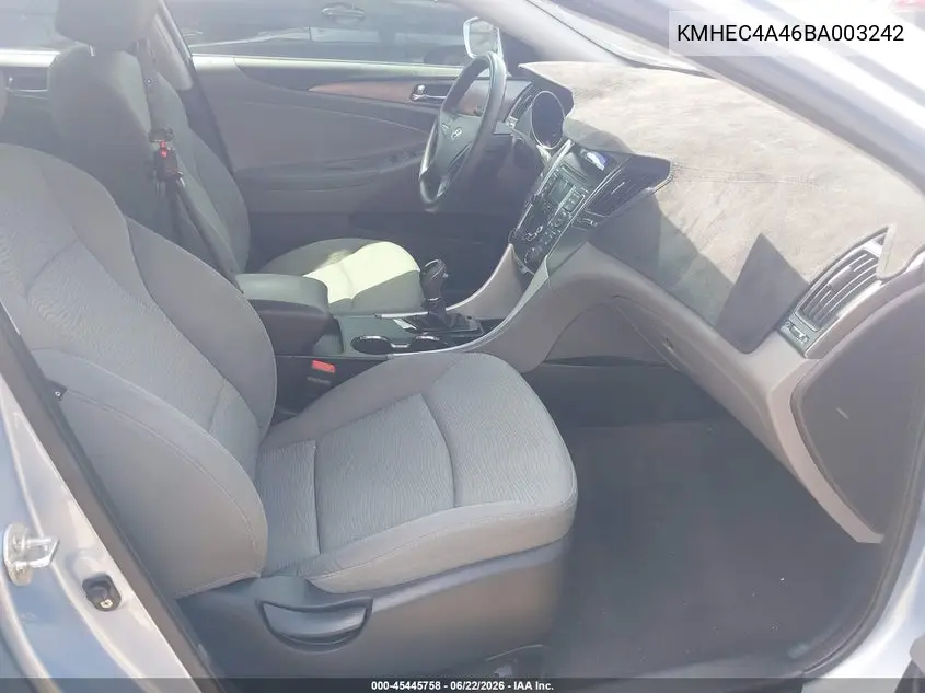 KMHEC4A46BA003242 2011 Hyundai Sonata Hybrid