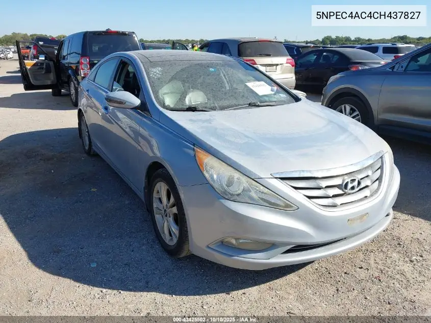5NPEC4AC4CH437827 2012 Hyundai Sonata Limited