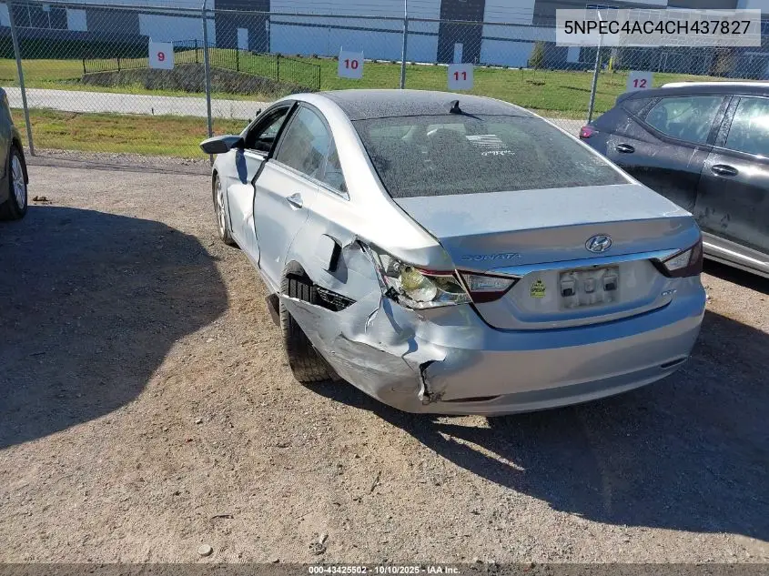 5NPEC4AC4CH437827 2012 Hyundai Sonata Limited