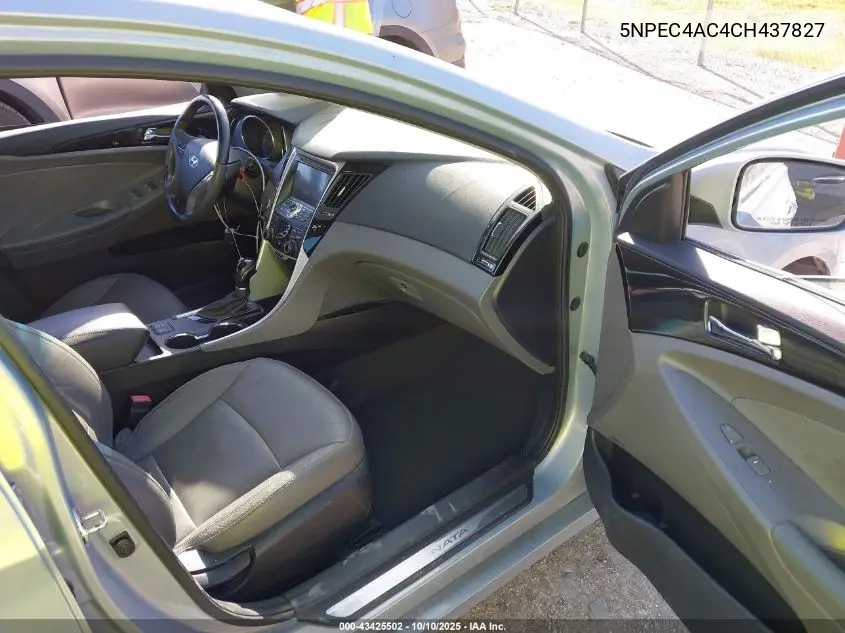 5NPEC4AC4CH437827 2012 Hyundai Sonata Limited