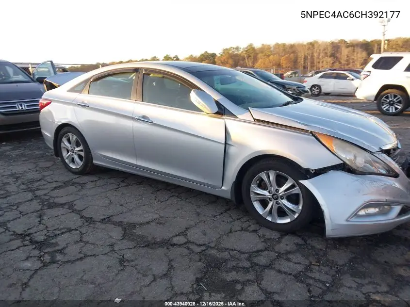 5NPEC4AC6CH392177 2012 Hyundai Sonata Limited