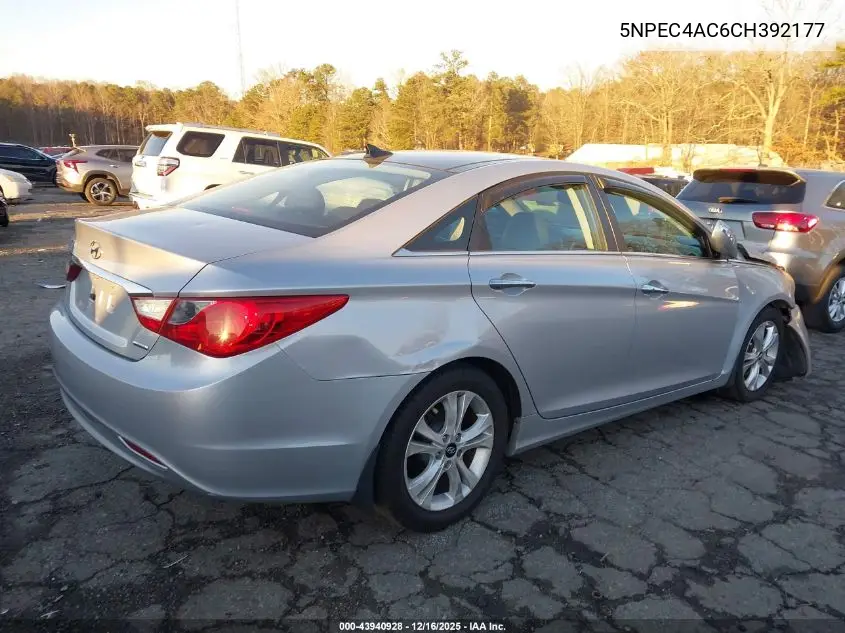 5NPEC4AC6CH392177 2012 Hyundai Sonata Limited