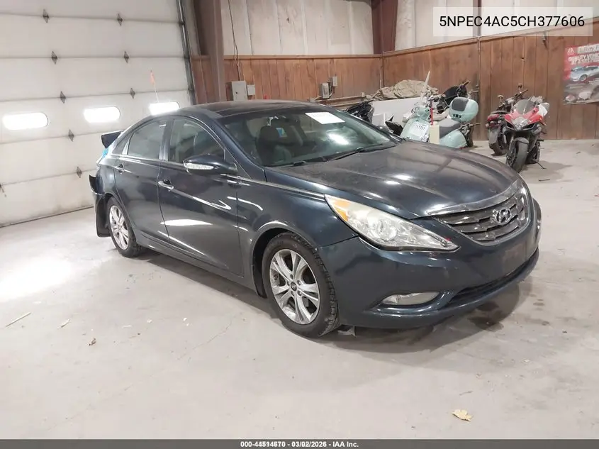 5NPEC4AC5CH377606 2012 Hyundai Sonata Limited