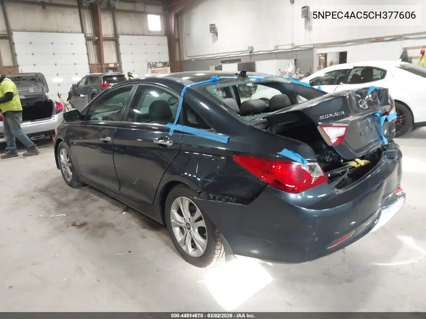 5NPEC4AC5CH377606 2012 Hyundai Sonata Limited