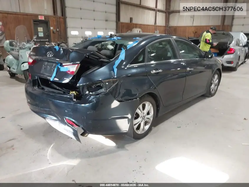 5NPEC4AC5CH377606 2012 Hyundai Sonata Limited