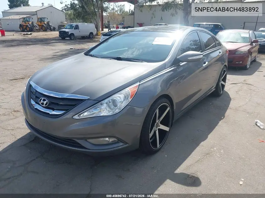 2012 Hyundai Sonata Limited 2.0T VIN: 5NPEC4AB4CH483892 Lot: 45696742