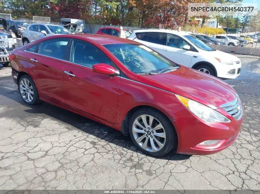 5NPEC4AC8DH540377 2013 Hyundai Sonata Se