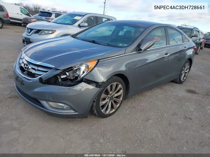 5NPEC4AC3DH728661 2013 Hyundai Sonata Se